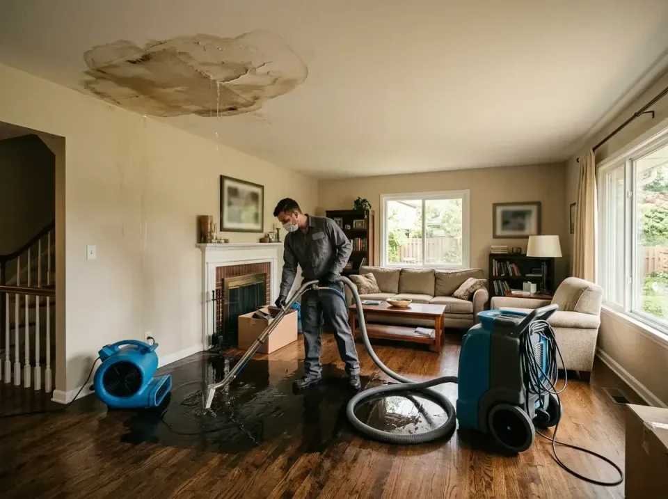 attic-pipe-burst-ceiling-drip-008 — frequently asked questions, Water Damage Restoration & Carpet Care in Williamsport, PA